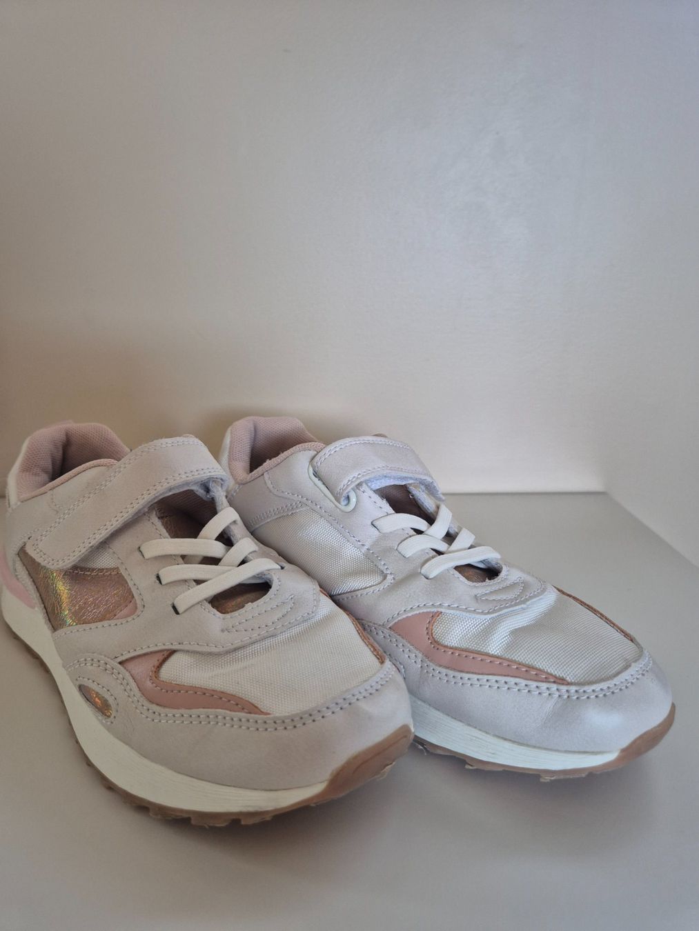 Scarpe per ragazze: Turnschuhe weiss/rosa, Gr. 36 – Usato da Dietikon venduto da grafad