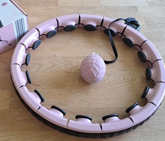 Hometrainer: Hula Hoop pink verstellbar mit Zähler – Nuovo (secondo la descrizione) da Bergdietikon venduto da Staphylococcus 1