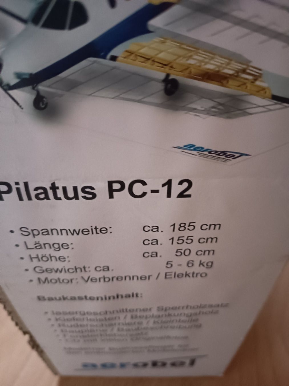 Modellismo RC: Pilatus pc 12 aerobel kit – Nuovo (secondo la descrizione) da Corgémont venduto da ilo_89gh 1