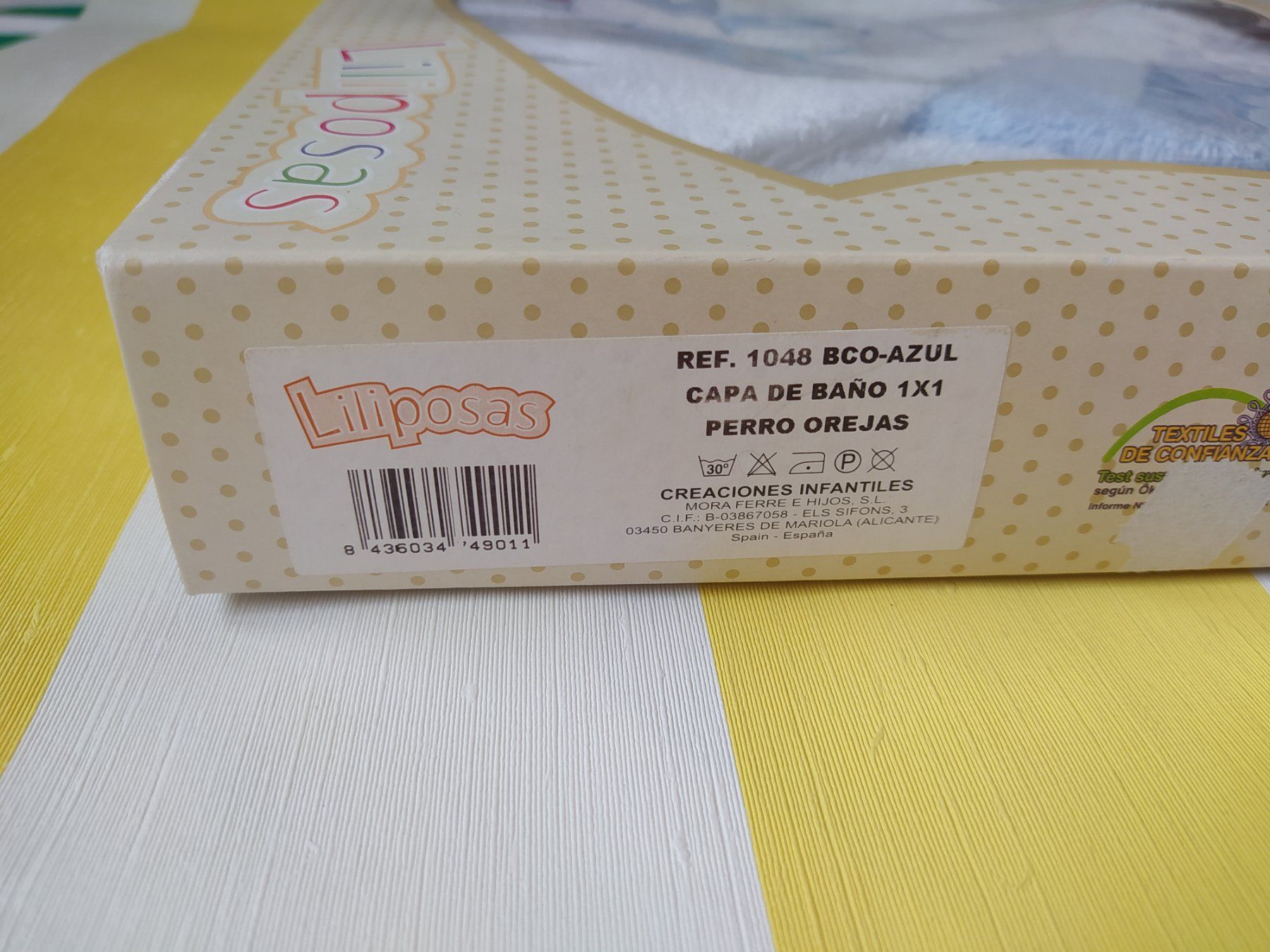 Teli da bagno: Nagelneues Babyhandtuch. – Nuovo e nell'imballaggio originale da Widen venduto da isa_zz9b 1