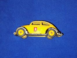 VW Käfer PTT Modellauto gelb PKZ Selten