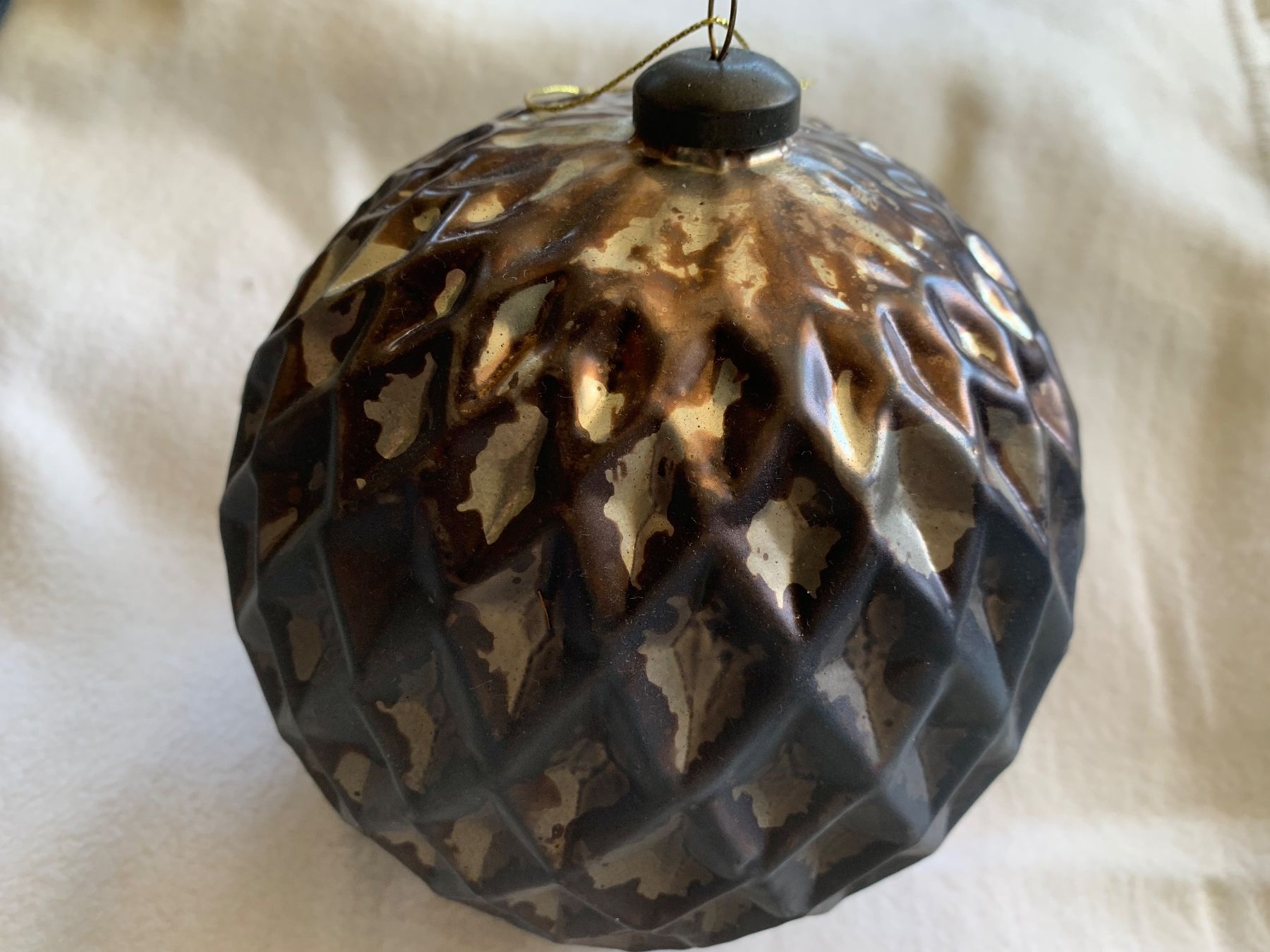 Pfister Alle Dekorationen: Weihnachtskugel, vintage, Baumschmuck, Goldig – Gebraucht aus Heiden von andraaa