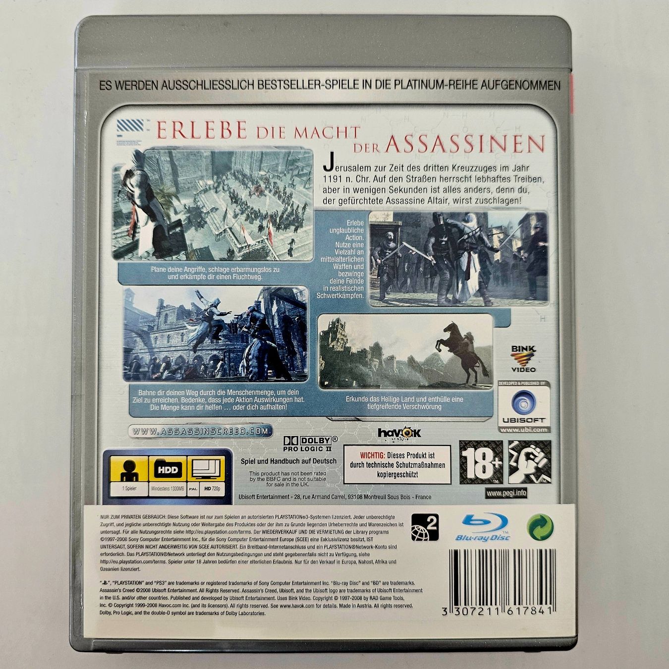 Sony Giochi: Assassins Creed Platinum (PS3) – Usato da Holziken venduto da Miglioregamesnmore 1
