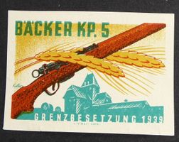 Soldatenmarken - Bäcker Kp 5 / Wi Bk 6 **, un.