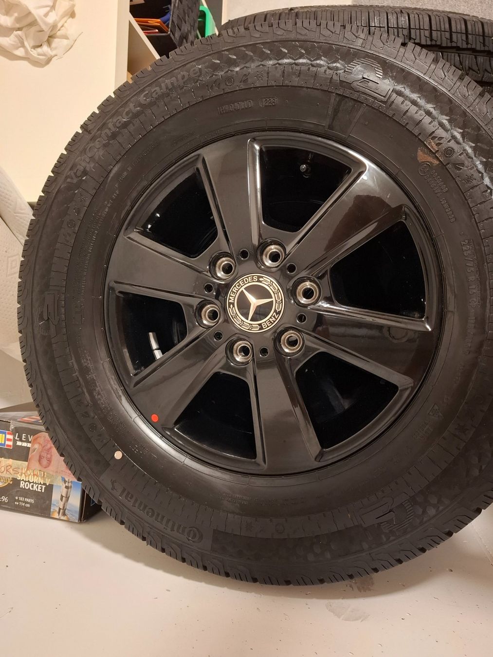 Mercedes-Benz Cerchioni: Original Alufelgen 6 Stk. MB Sprinter W907/W910 Wohnmobil – Nuovo (secondo la descrizione) da Bremgarten AG venduto da Luckythree 1