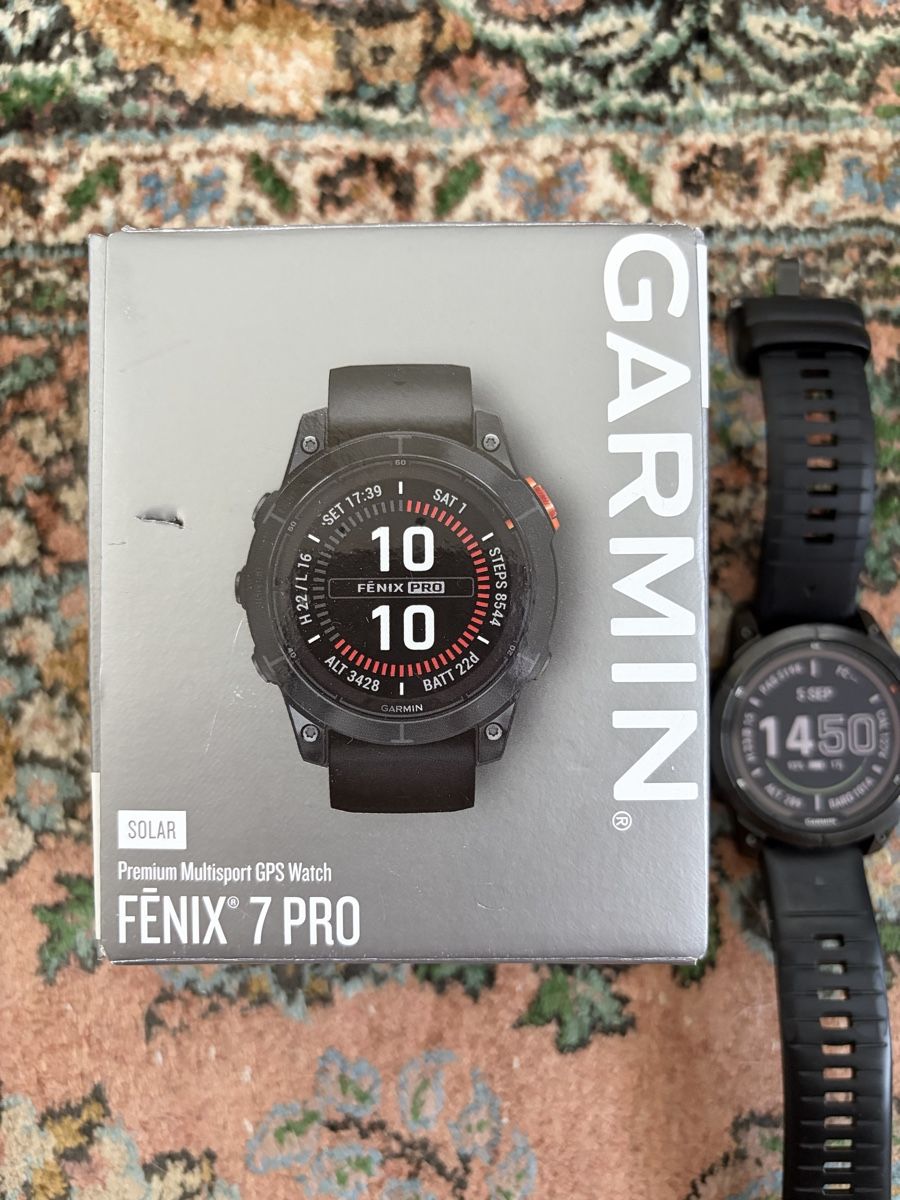 Garmin Smartwatch: GARMIN FENIX 7 PRO SOLAR – Usato da Bouveret venduto da luc_d2lg 1