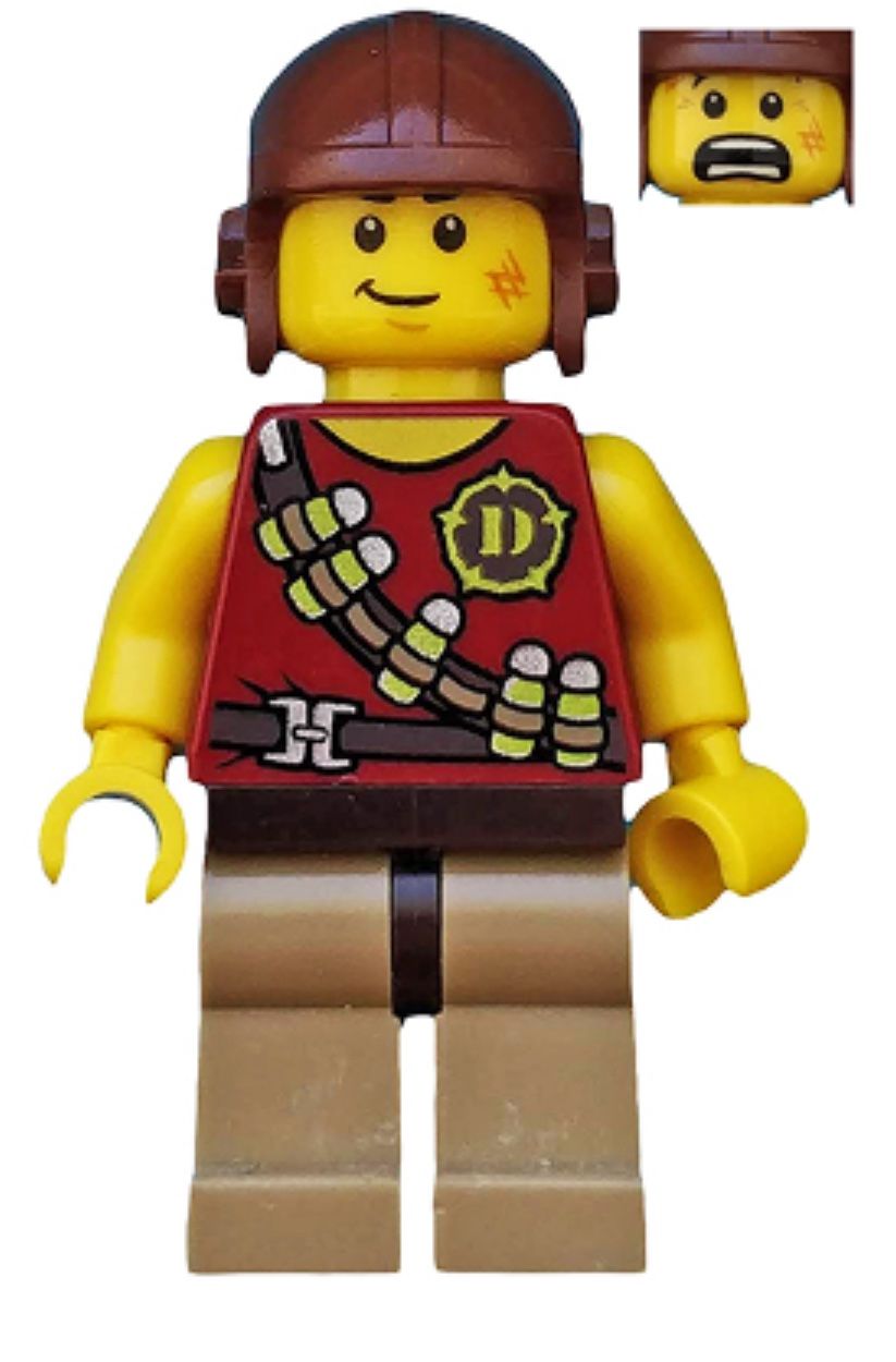 Lego Baukästen: Lego Figur dino001 Hero - Tranquilizer Belt – Gebraucht aus Kappel SO von MyFunBox