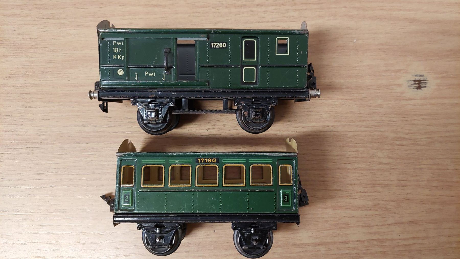 Modellini di ferrovie: Tinplate Bastelware Spur 0 – Difettoso da Wädenswil venduto da Frosch33 8