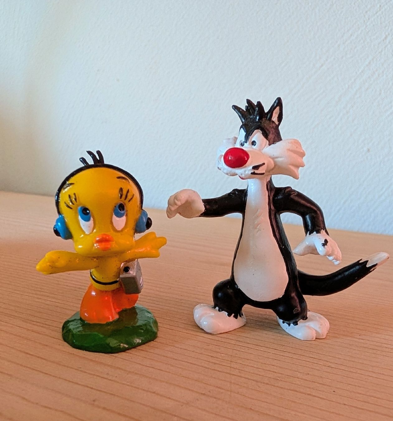 Bullyland Statuette: Sylvester & Tweety Figuren, Bully – Usato da Nänikon venduto da Haexli_70 1