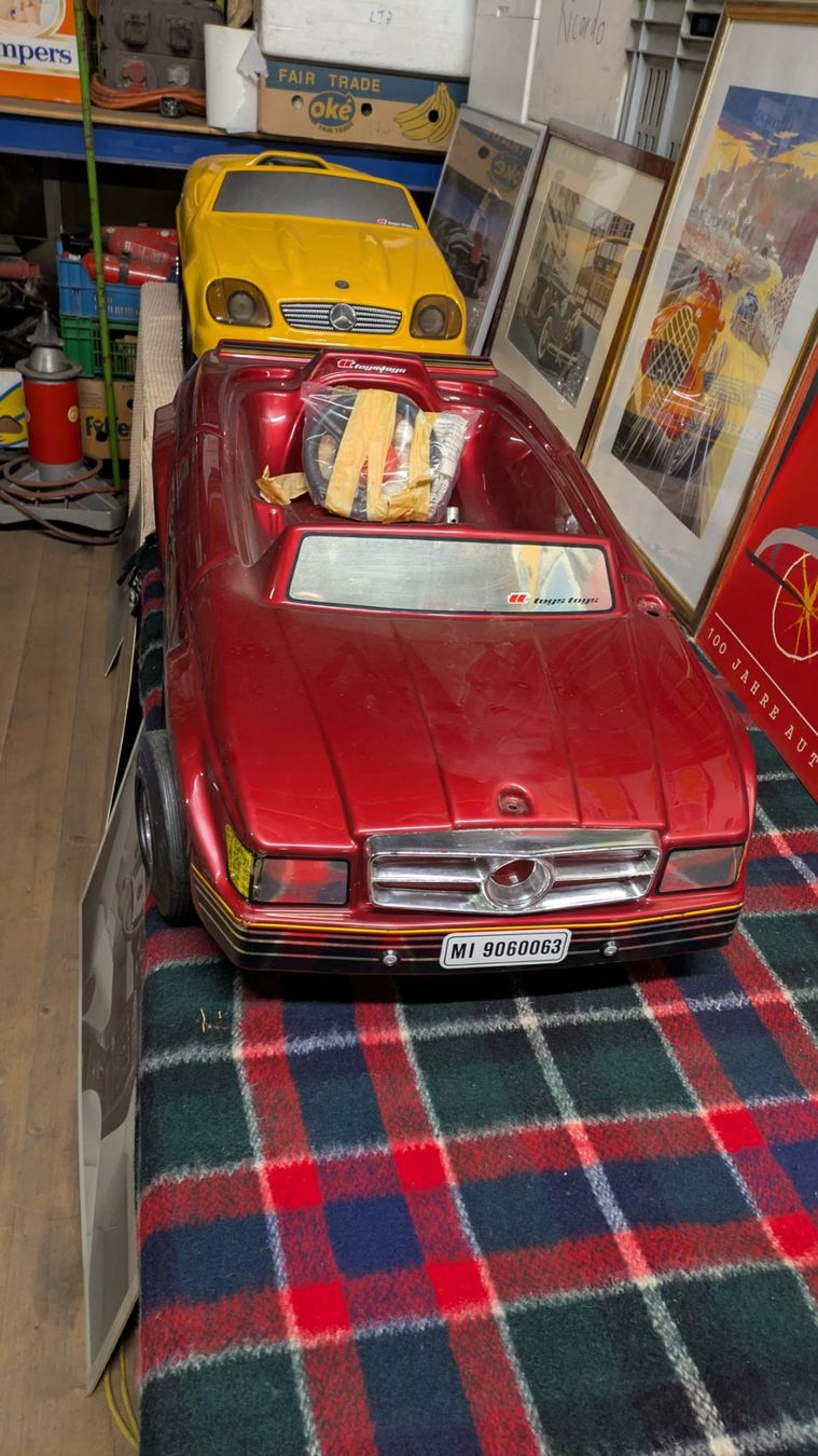 Veicoli per bambini: Mercedes 450 SL Tretauto – Nuovo (secondo la descrizione) da Uesslingen venduto da 1992benz