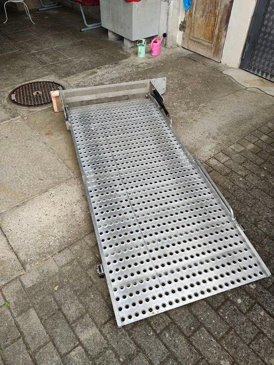 Rampe di accesso: Rollstuhlrampe / Laderampe Aluminium – Usato da Zollikofen venduto da extend47 1