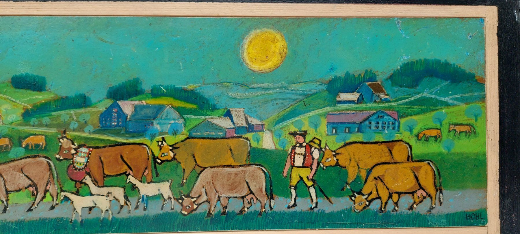 Poster & Bilder: Appenzeller Malerei von Theodor Hohl – Gebraucht aus Dielsdorf von anabur 1