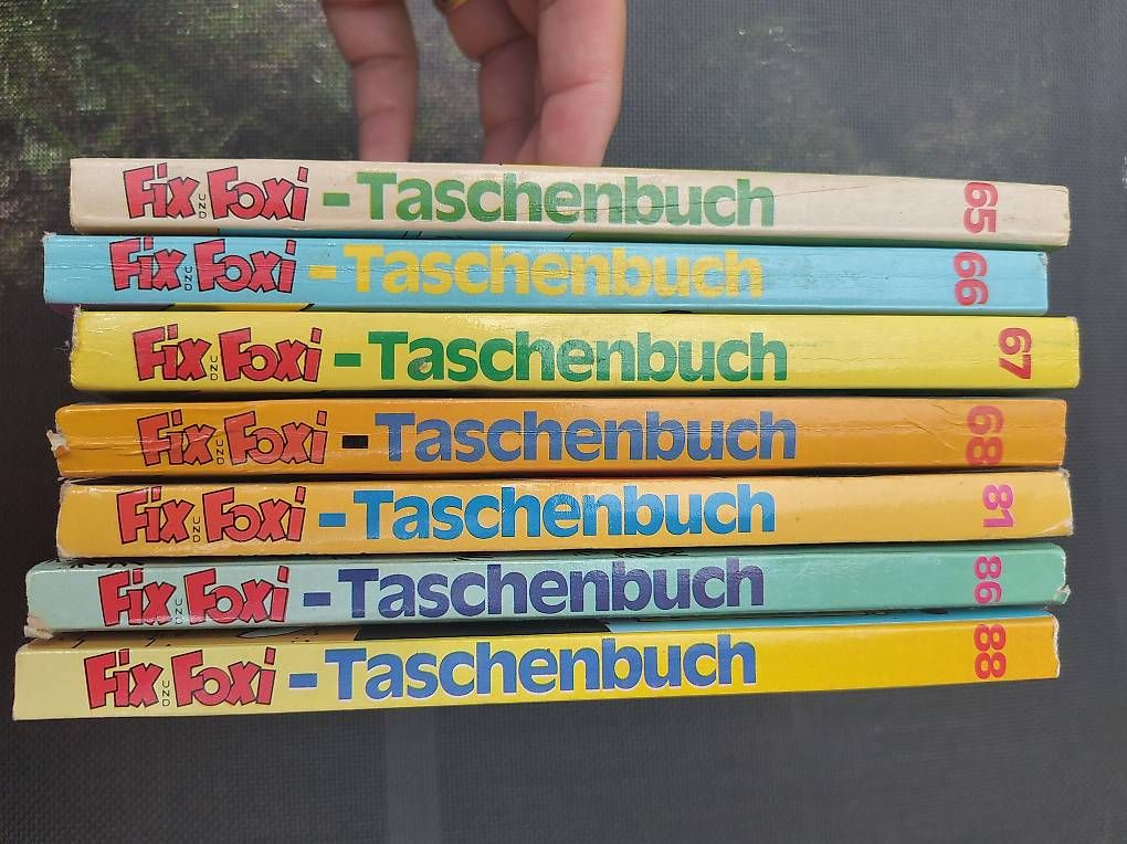 Fumetti: 7 Fix und Foxi Comic 65,66,67,68,81,86,88 – Usato da Leuggern venduto da Pummi19 3