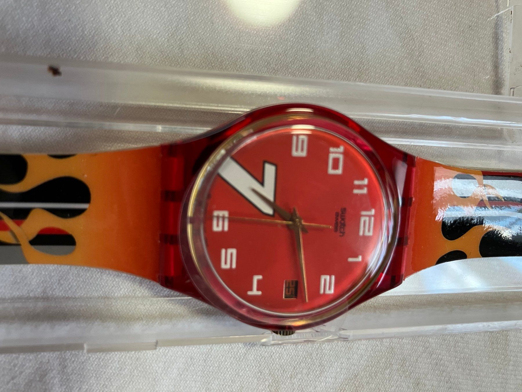 Swatch Orologi: Swatch Feuerwehr – Nuovo e nell'imballaggio originale da Schönenwerd venduto da Tomair 3