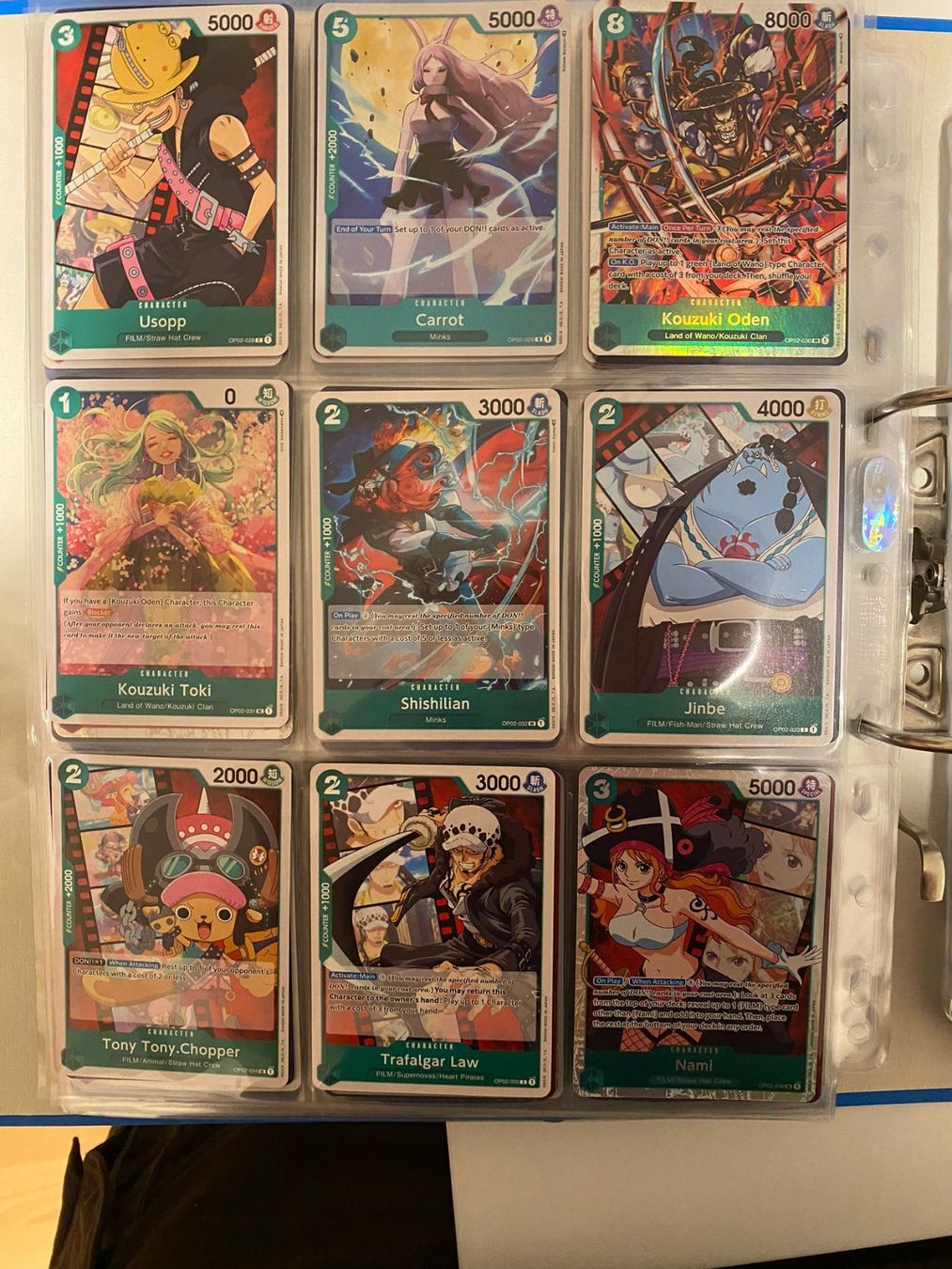 Bandai Carte collezionabili: One Piece TCG - Sammlung OP02 Komplett – Nuovo (secondo la descrizione) da Lyss venduto da DeaDiLuna 3