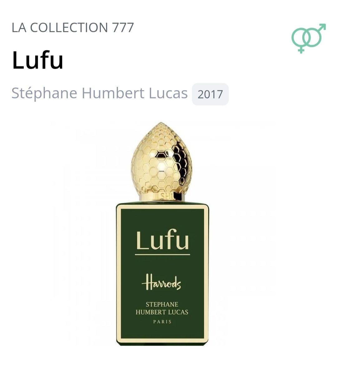 Profumi & Eau de Toilette: 1 ml LUFU STEPHANE HUMBERT LUCAS ABFÜLLUNG – Nuovo (secondo la descrizione) da St. Gallen venduto da CaliSunshine 2