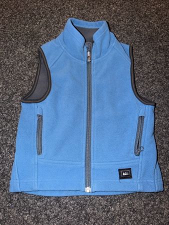 Blauer Fleece-Westli REI Gr. 6, für Kinder