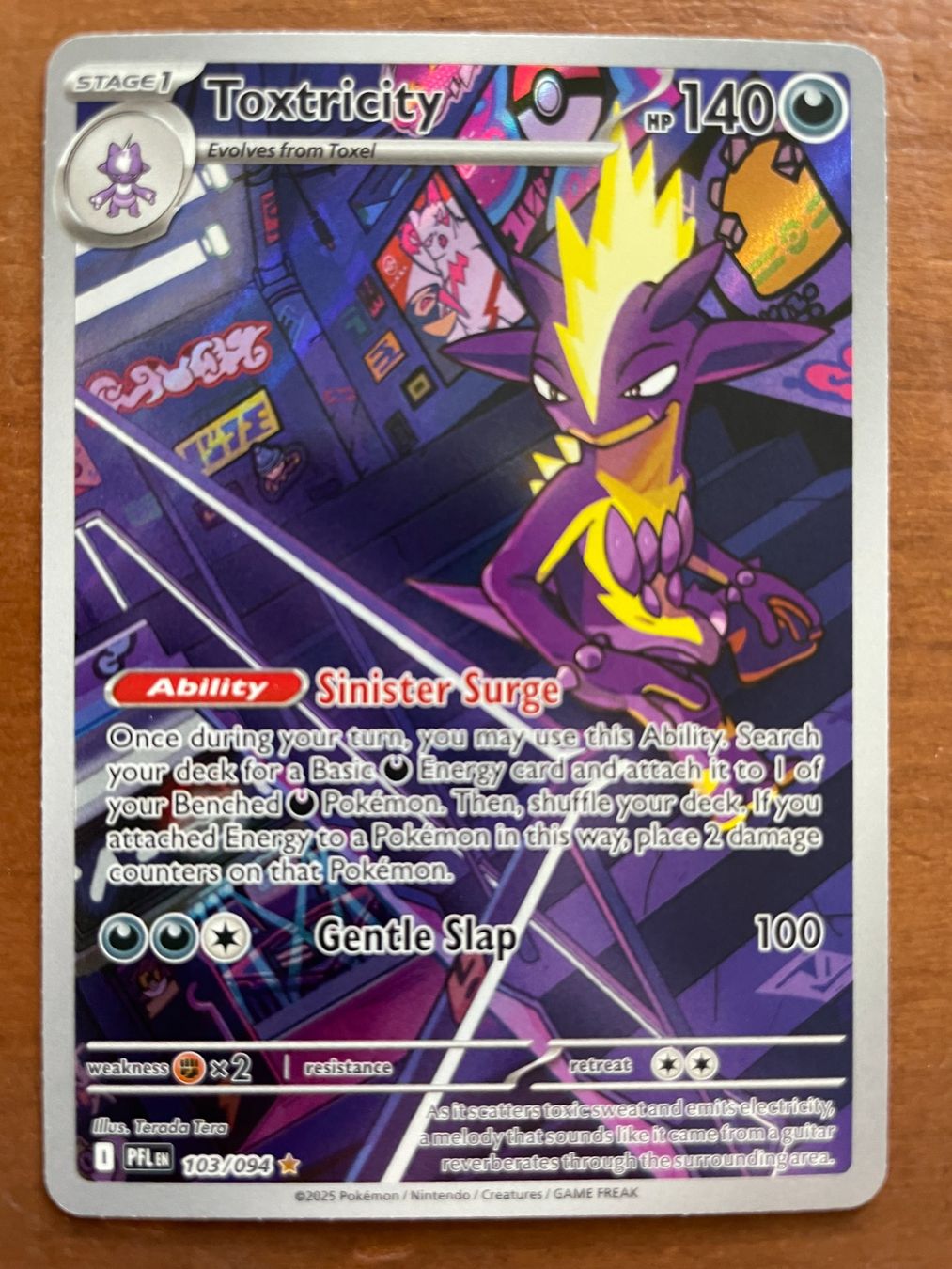 Pokémon Carte collezionabili: Pokemon Toxtricity (Versand gratis) – Nuovo (secondo la descrizione) da Chur venduto da Angerson