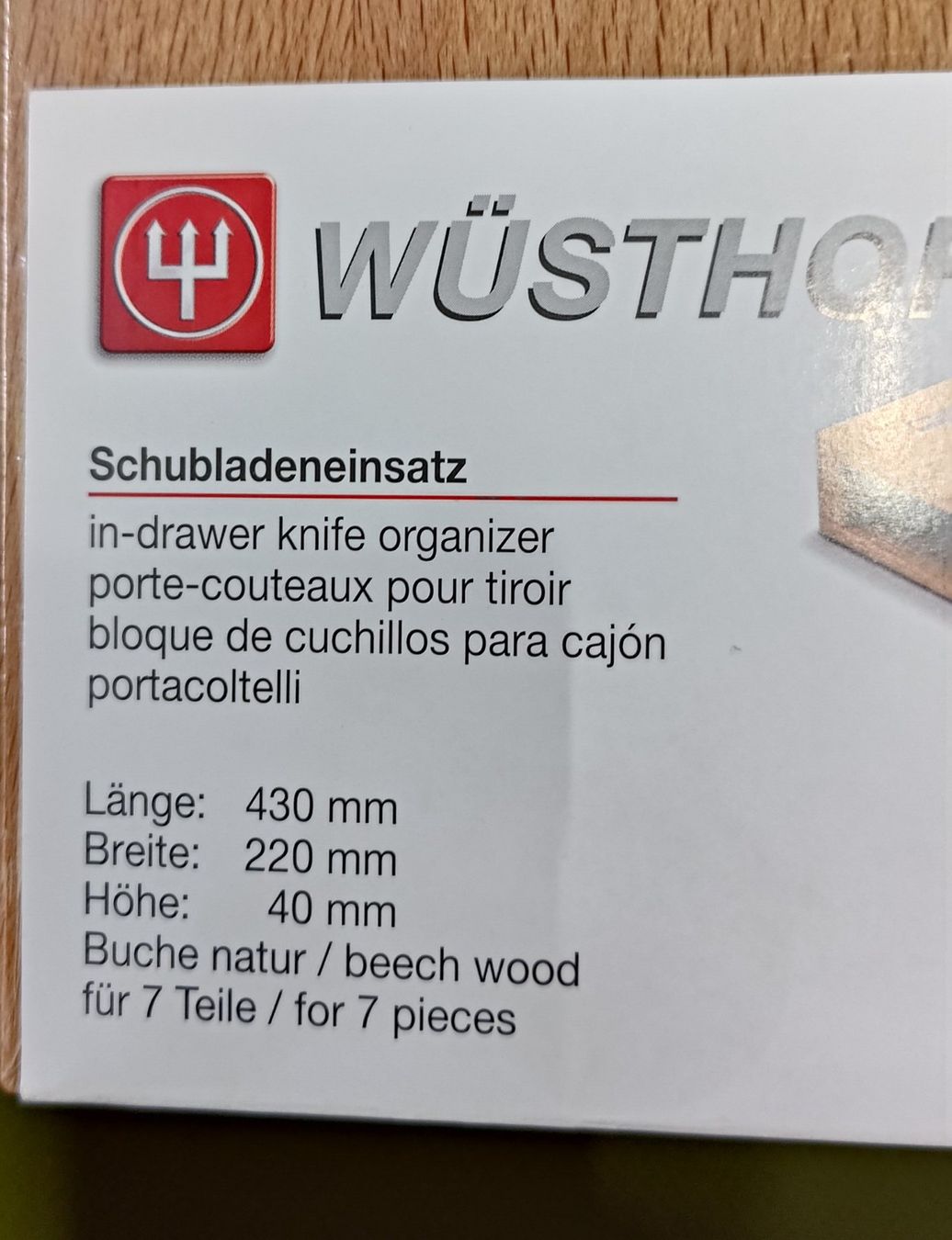 Coltelli: Aufbewahrung für Messer – Nuovo e nell'imballaggio originale da Gerzensee venduto da cobo02 2