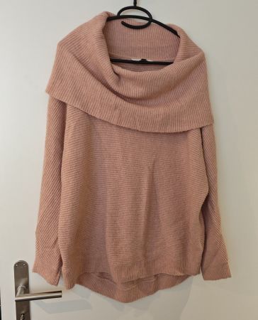 Kuscheliger Pullover mit grossem Krage Gr. S, Miss Selfridge