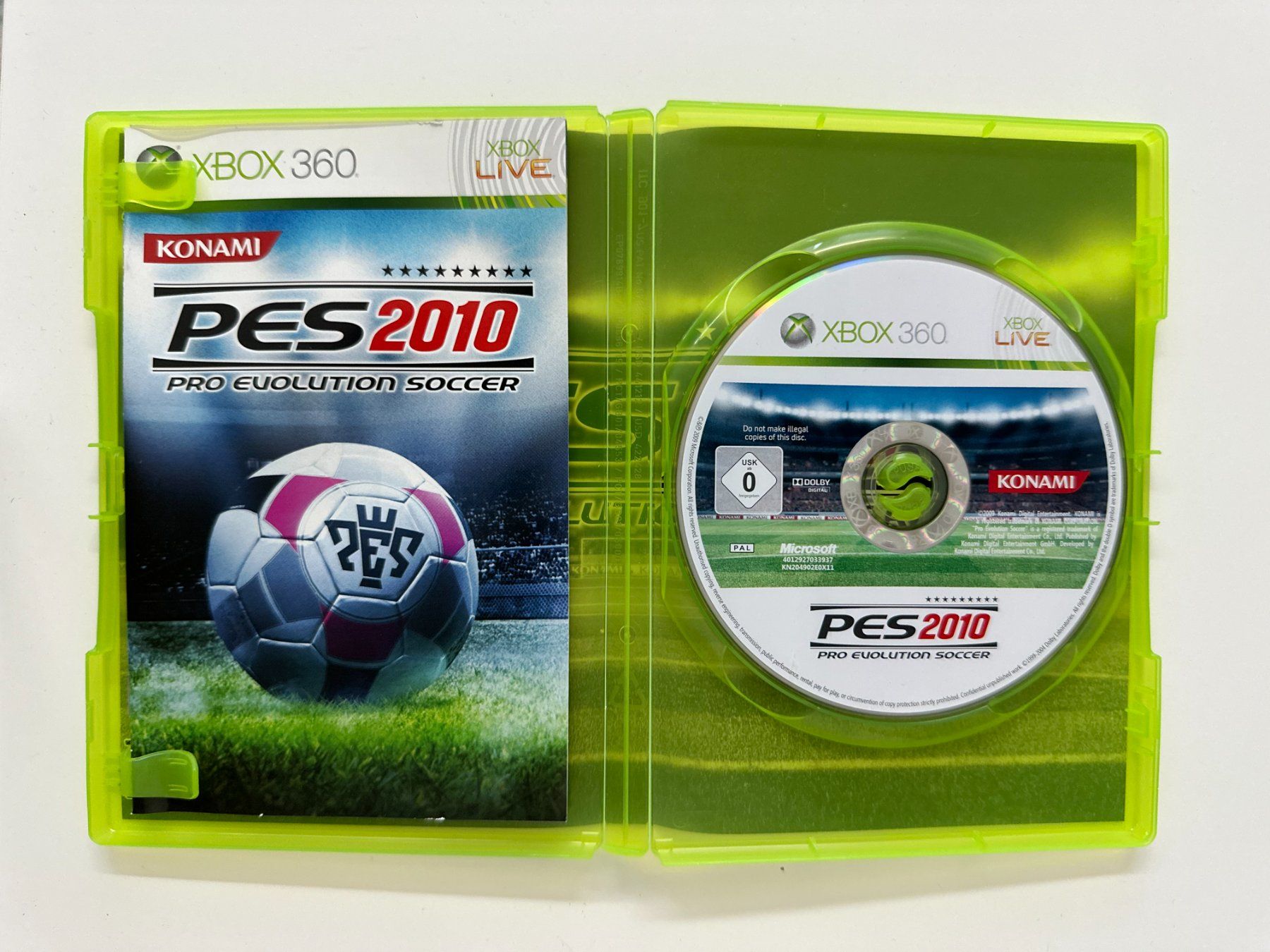 Microsoft Spiele: PES 10, Pro Evolution Soccer 2010, Xbox 360 – Gebraucht aus Couvet von Aura_aura 1