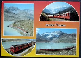 BERNINA-BAHN Express zwischen Pontresina und Alp Grüm