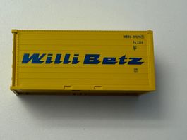 Fleischmann Container Willi Betz / HO