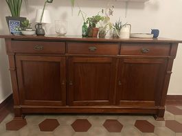 Cassettiera in legno massello