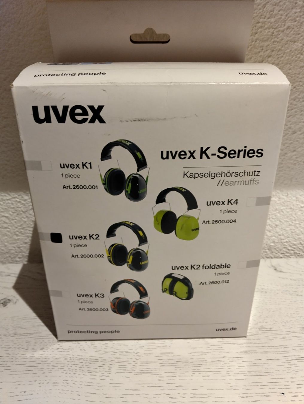 Gesichts- und Gehörschutz: Kapselgehörschutz UVEX K2, neu – Neu und originalverpackt aus Full-Reuenthal von Ilor0309 1