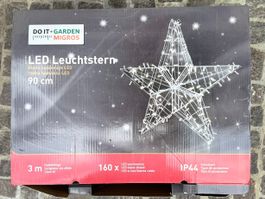 LED Leuchtstern 90cm Migros warmweiss gebraucht