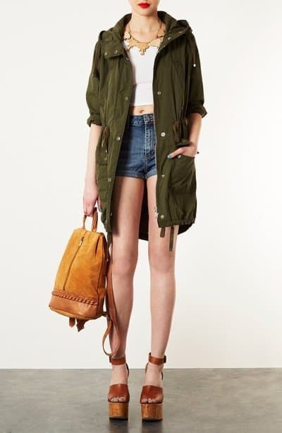 Rucksäcke: Sac à dos Topshop Real Leather en daim – Gebraucht aus Geneve von Margot_22 5