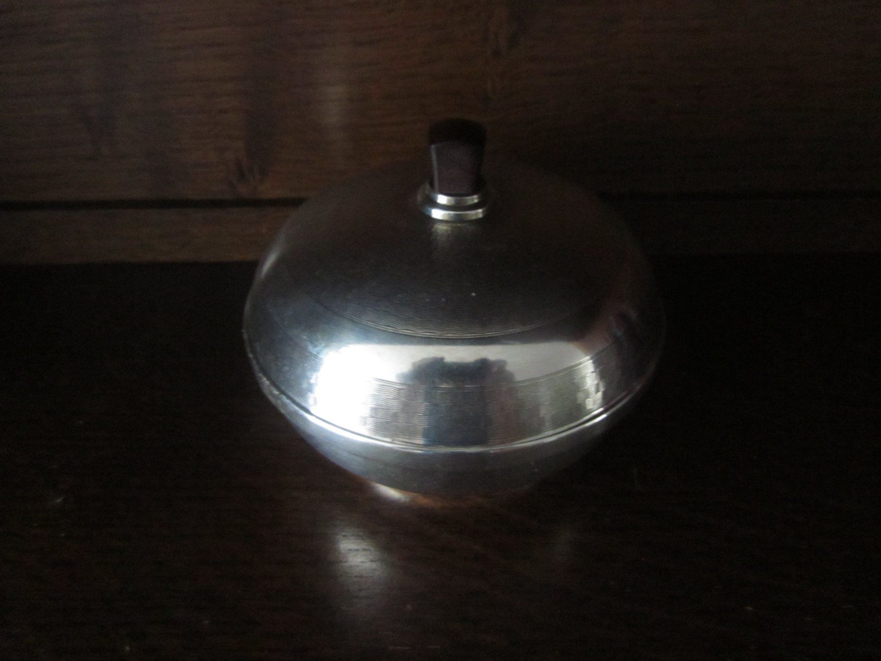 Zuccheriere: Design Deckel-Dose,Birmingham 1936-Silber – Usato da Luzern venduto da Lucernauno