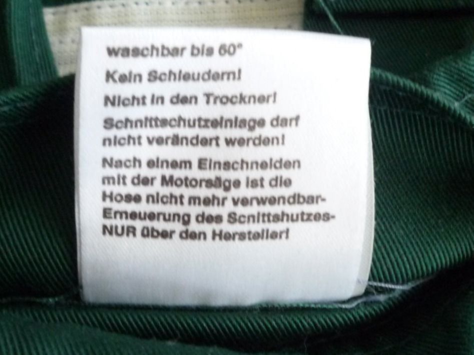 Pantaloni: "Kanses Strong" Waldarbeiterlatzhose – Usato da Rafz venduto da Sonnenblume305 9