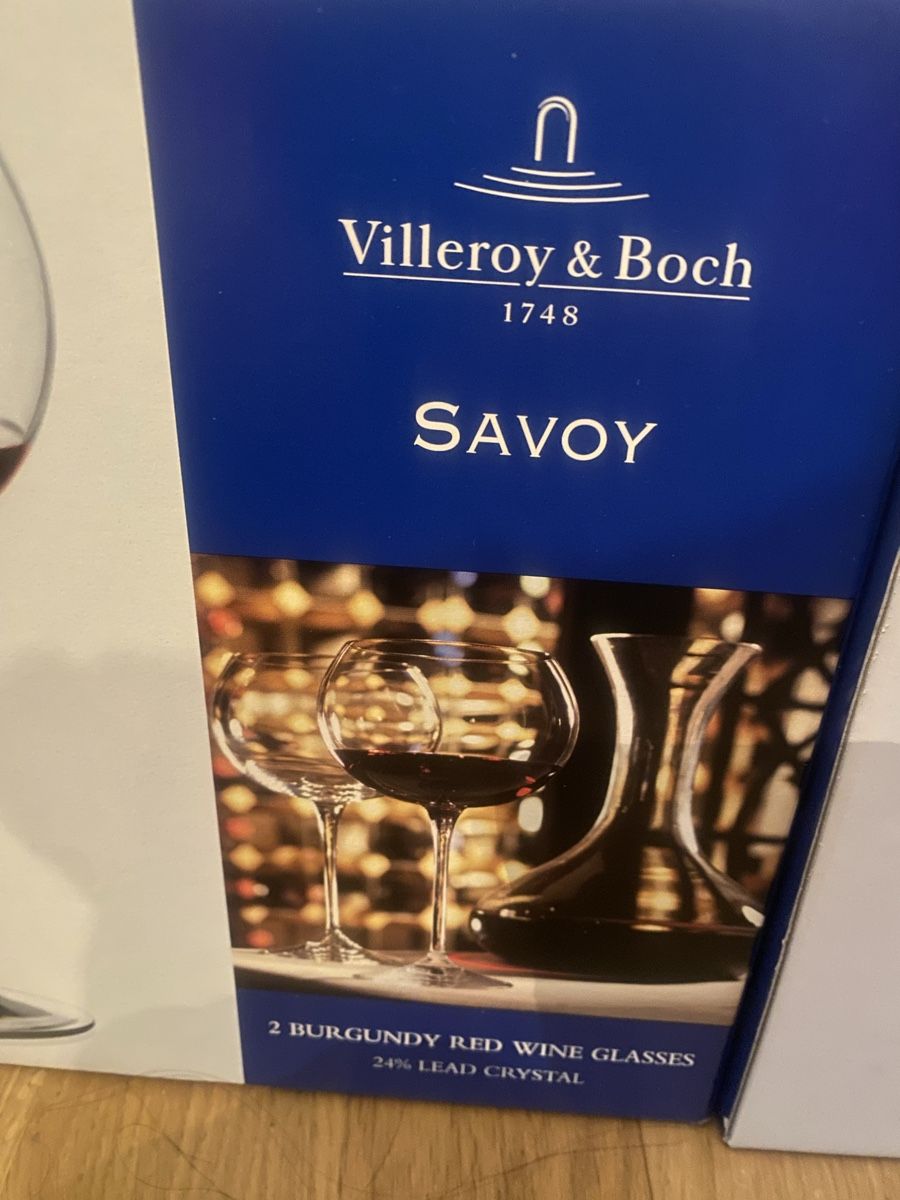 Villeroy & Boch Bicchieri: Villeroy&Boch 4 Red wine glasses – Nuovo e nell'imballaggio originale da Dietikon venduto da Tdaf33