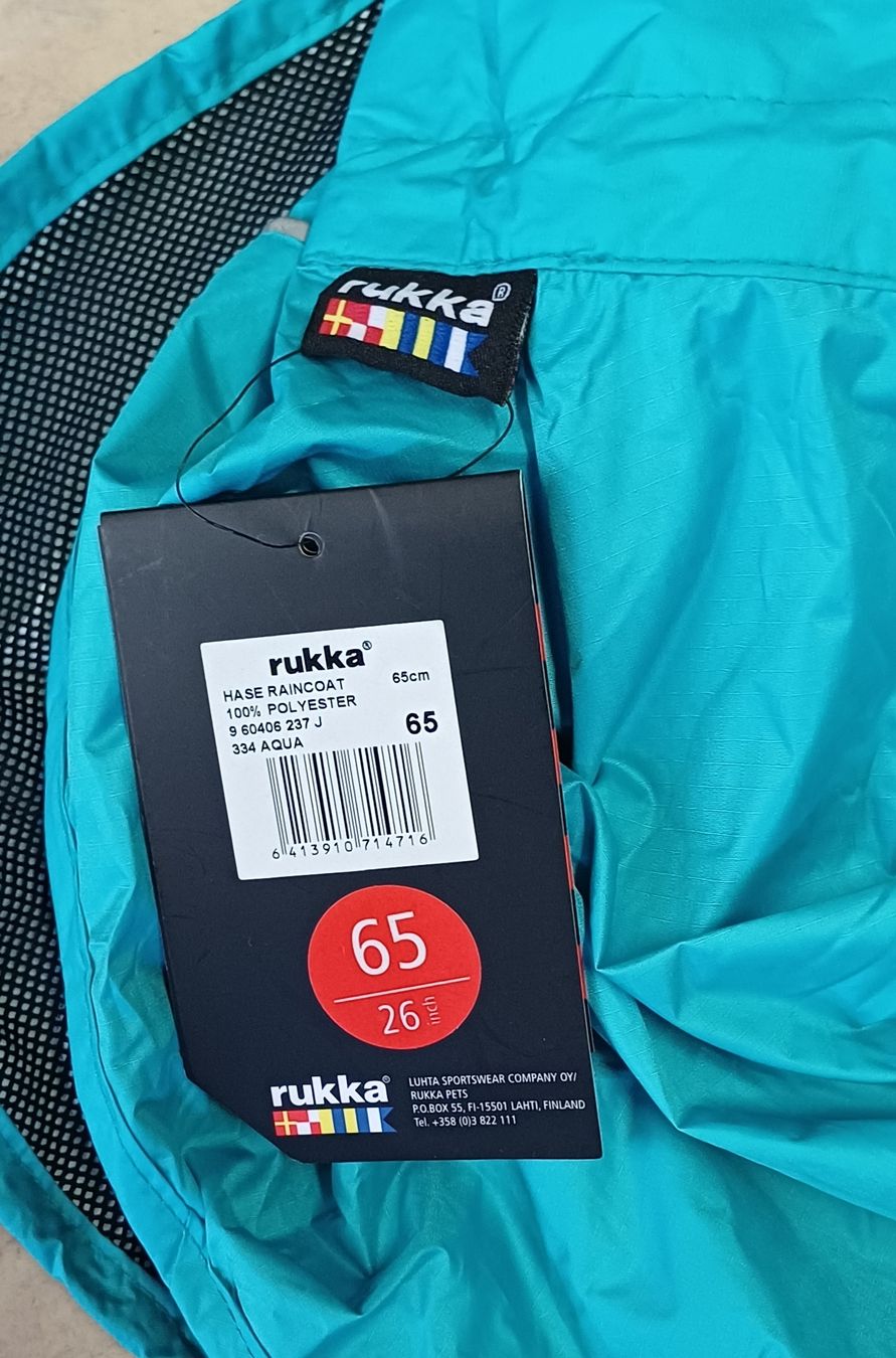Abbigliamento: neuer rukka Hunderegenmantel 65 – Nuovo e nell'imballaggio originale da Merenschwand venduto da Brockinell 3