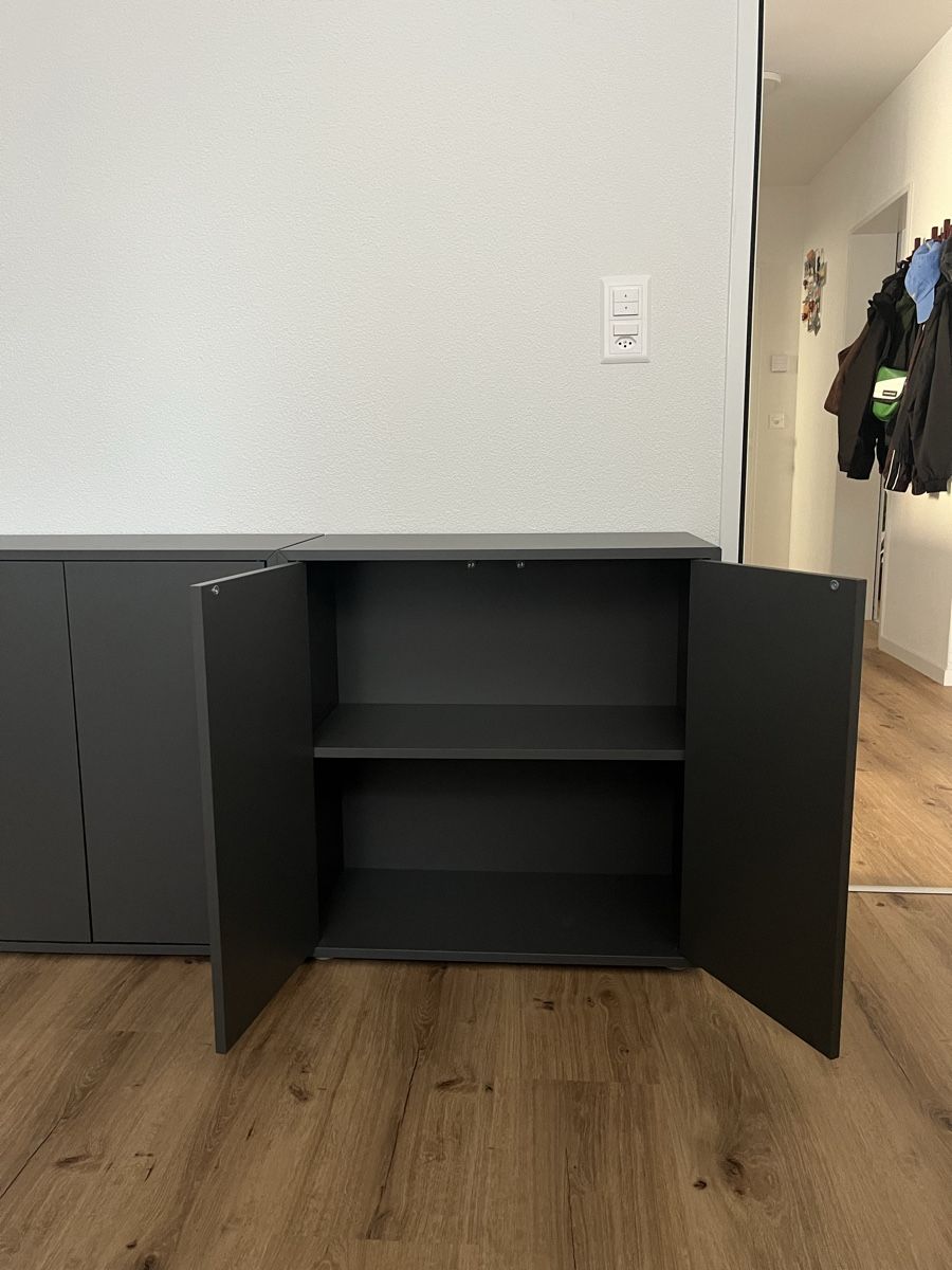 Ikea Kommoden: 2 IKEA EKET Regale Grau Neuwertig – Neu (gemäss Beschreibung) aus Winterthur von jan_c5d9 1