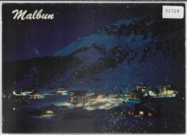 Malbun - Hotel-Hallenbad-Bar Turna in der Nacht