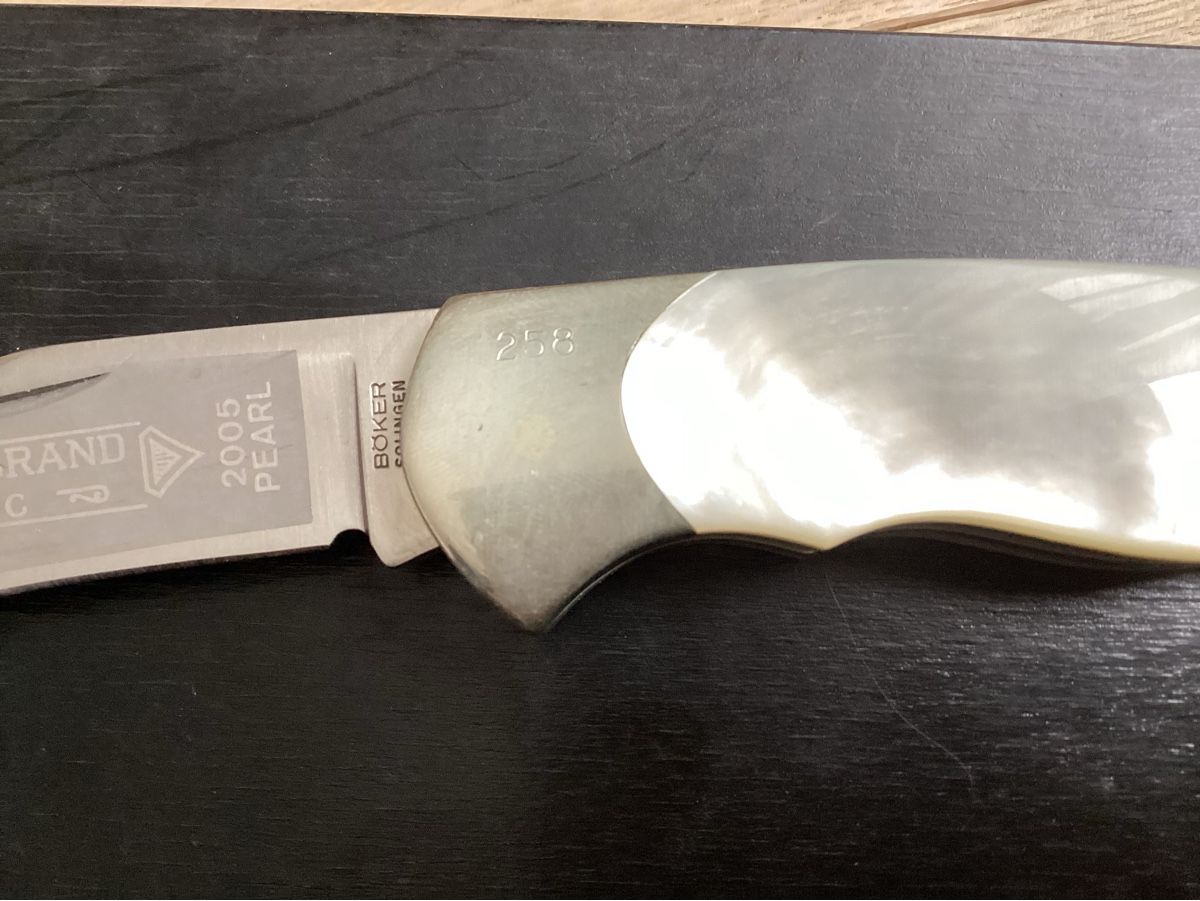 Zubehör: Böker Messer Tree Brand Classic Perlmutt 2005 – Neu (gemäss Beschreibung) aus Rheineck von sualk49 3