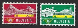 Timbres CH oblitérés Fr. --.10+20 (1953)