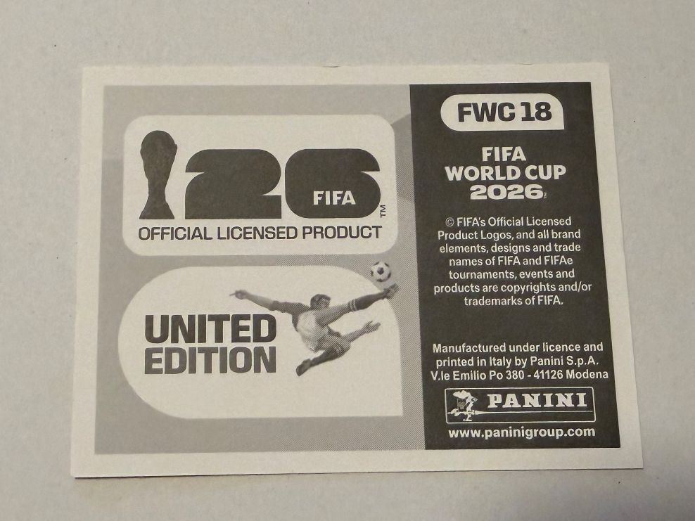 Panini Carte collezionabili: Germany 2014 FWC18 - Panini CH Edition WM 2026 – Nuovo (secondo la descrizione) da Grenchen venduto da nicus_aveiro 1