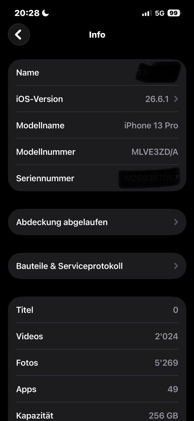 Apple Telefoni cellulari / Smartphones: Apple iPhone 13 Pro (256GB) – Usato da Naters venduto da imhomatt 4