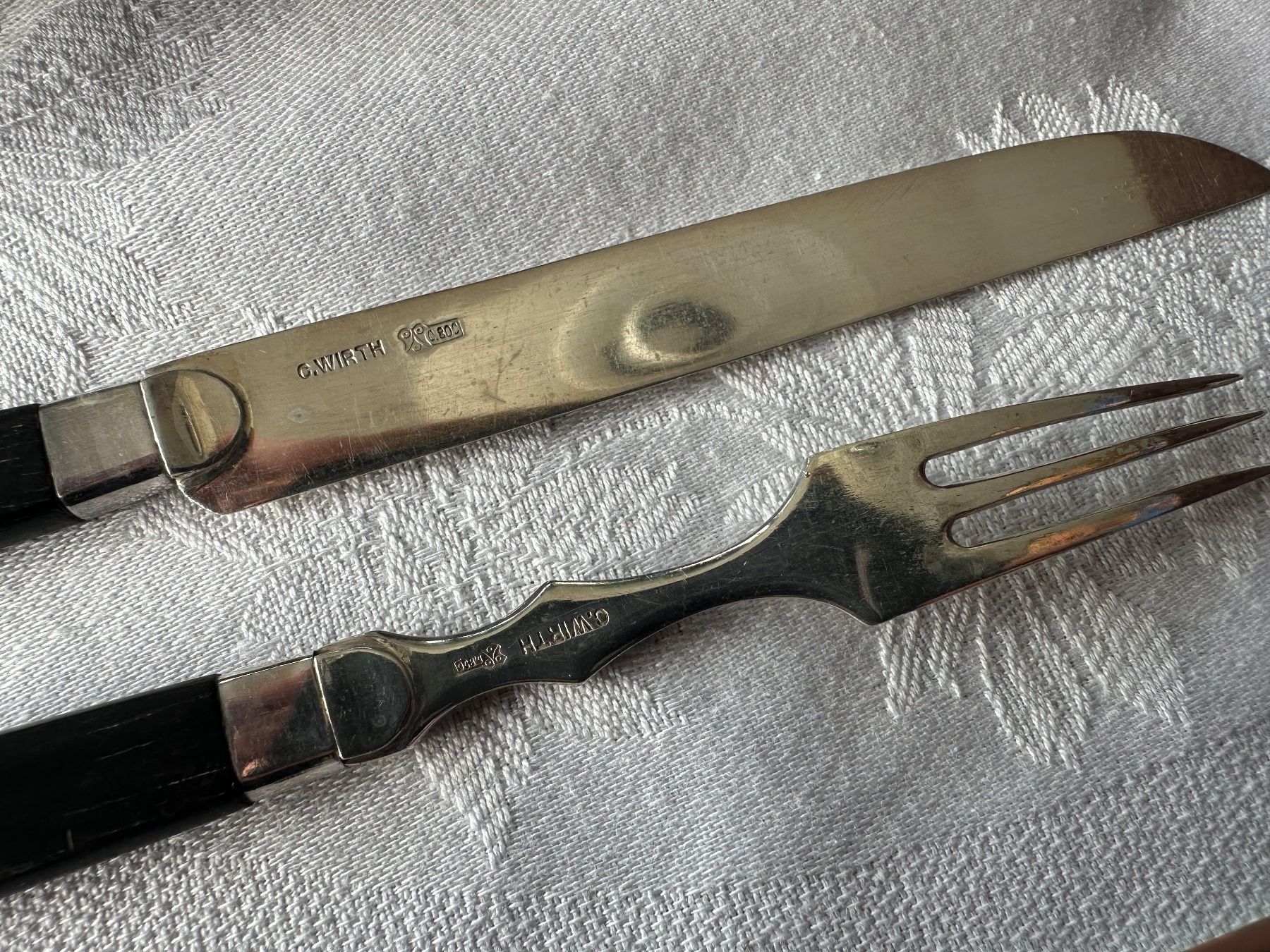 Set di posate: C. Wirth Silber 800 Besteck Set – Usato da Stettfurt venduto da 2442 2