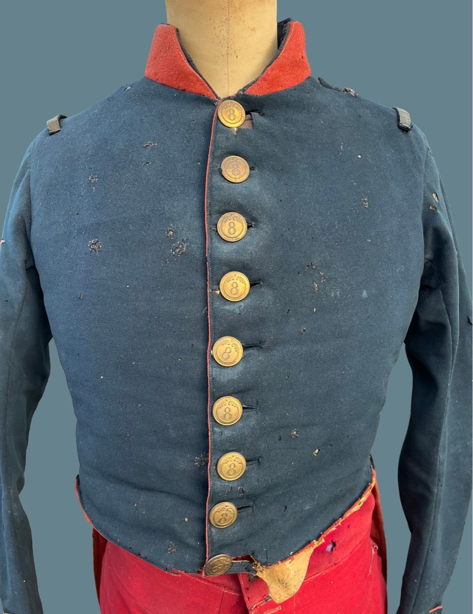 Uniformi: Uniforme 8e Régiment Infanterie Louis-Philippe 1833 – Usato da Bellevue venduto da Belafer 4