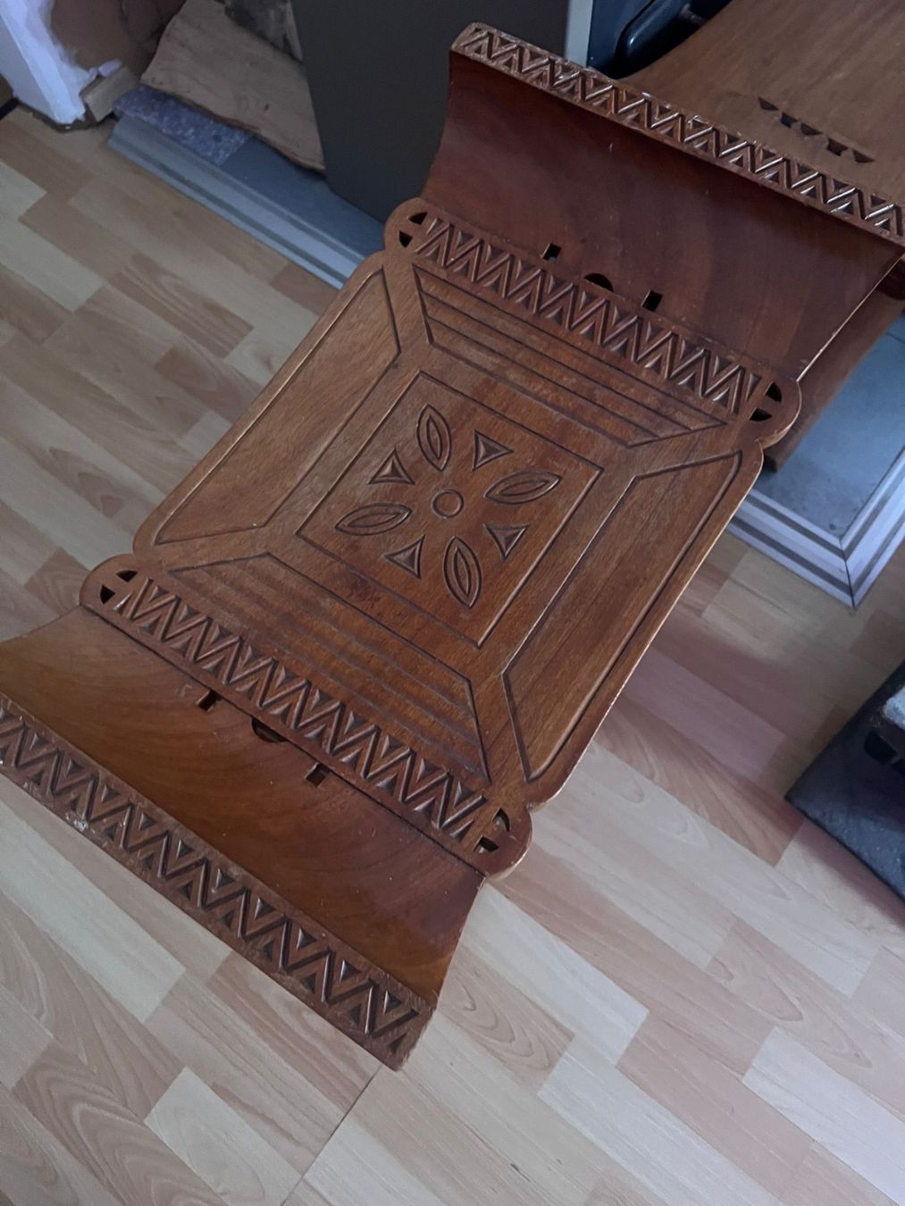 Hocker: Ashanti Hocker, Ghana, 19. Jh. – Gebraucht aus Laufen von van_6252