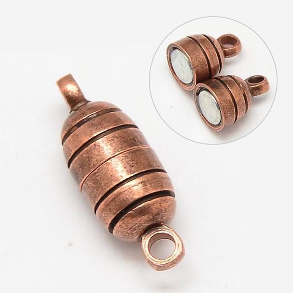 Calamite: Magnetverschluss  kupfer     15x5,5mm – Nuovo (secondo la descrizione) da Alpnachstad venduto da perlengaby