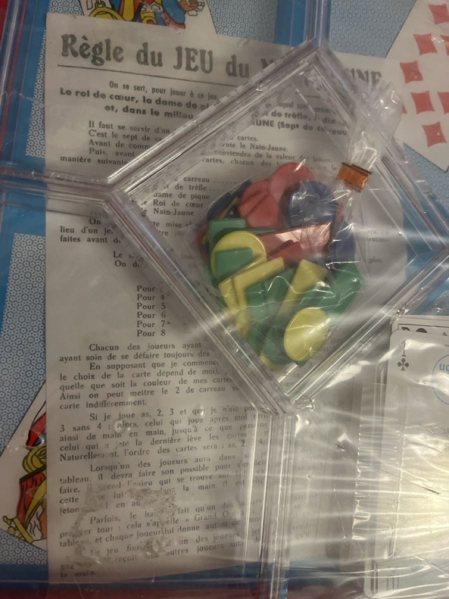 Spiele: Jeu du Nain Jaune vintage – Neu und originalverpackt aus Genève von Majikamu 2