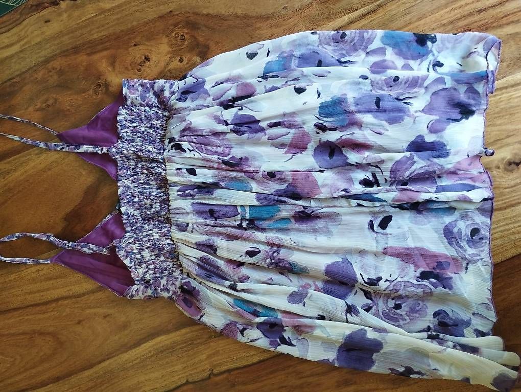 Camicette: Bluse/ Top geblümt lila – Usato da Murg venduto da mar_bkc8 3