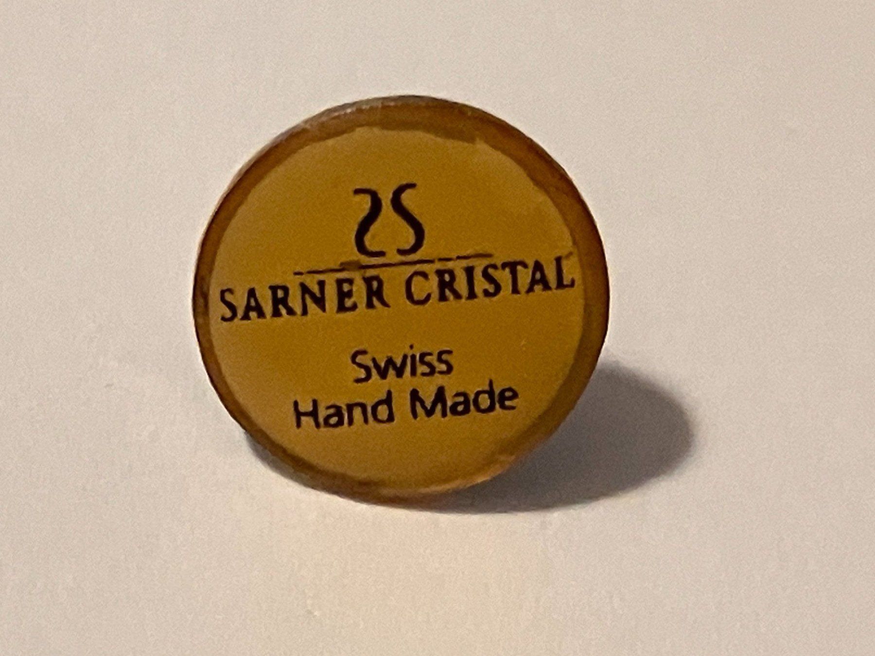 Placchette & Badge: 1 Pin Sarner Cristal Swiss Hand Made – Usato da Basel venduto da djwwpp