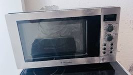 Electrolux Mikrowelle EMS 2486 C Crostino  Edelstahl