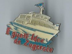 Schiff-Pin vom Zugersee